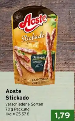 CAP Markt Aoste Stickado Angebot