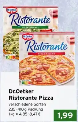 CAP Markt Dr.Oetker Ristorante Pizza Angebot