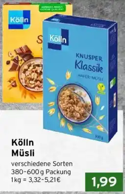 CAP Markt Kölln Müsli Angebot