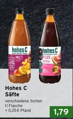 CAP Markt Hohes C Säfte Angebot