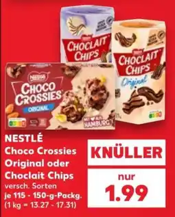 Kaufland Nestlé Choco Crossies oder Chocolait Chips Angebot