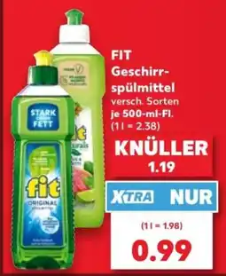Kaufland FIT Geschirrspülmittel Angebot
