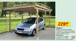 toom Baumarkt Carport * Angebot