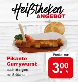 CAP Markt Pikante Currywurst Angebot