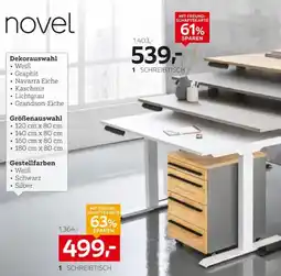 XXXLutz Novel schreibtisch Angebot