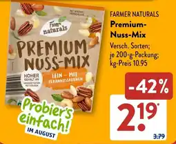 Aldi Süd Farmer naturals Premium Nuss-Mix Angebot
