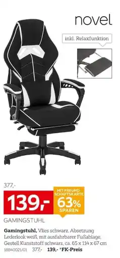 XXXLutz Novel gamingstuhl Angebot