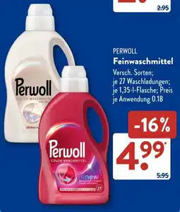 Aldi Süd Perwoll Feinwaschmittel Angebot