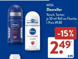 Aldi Süd NIVEA Deoroller Angebot