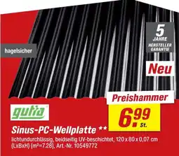 toom Baumarkt gutia Sinus-PC-Wellplatte Angebot