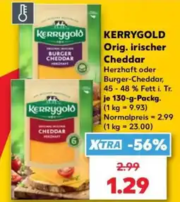 Kaufland Kerrygold Original irischer Cheddar Angebot
