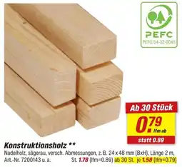 toom Baumarkt Konstruktionsholz Angebot