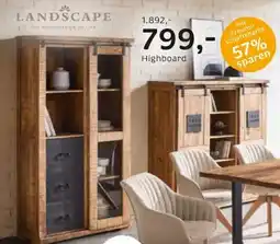 XXXLutz LANDSCAPE Highboard Angebot