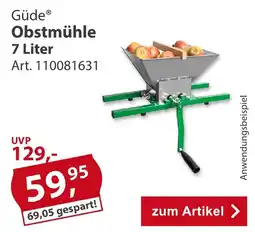 Sonderpreis Baumarkt Güde Obstmühle Angebot