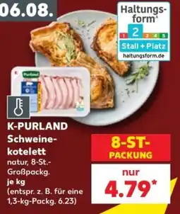 Kaufland K-PURLAND Schweinekotelett Angebot