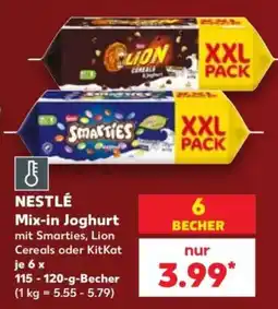 Kaufland Nestlé Mix-in Joghurt Angebot