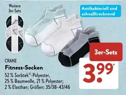 Aldi Süd CRANE Fitness-Socken Angebot