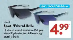Aldi Süd CRANE Sport-/Fahrrad-Brille Angebot
