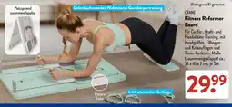 Aldi Süd CRANE Fitness Reformer Board Angebot