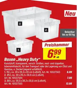 toom Baumarkt Boxen „Heavy Duty“ Angebot
