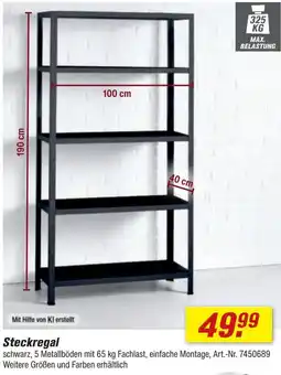 toom Baumarkt Steckregal Angebot