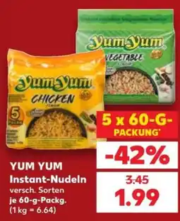 Kaufland YUM YUM Instant-Nudeln Angebot