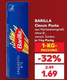 Kaufland BARILLA Classic Pasta Angebot