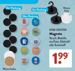 Aldi Süd HOME CREATION Magnete Angebot