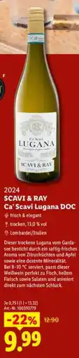 Lidl SCAVI & RAY Ca' Scavi Lugana DOC Angebot