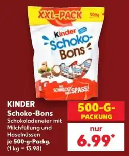 Kaufland Kinder Schoko-Bons Angebot