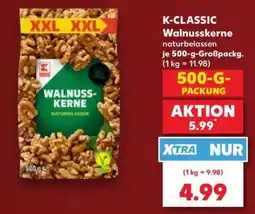 Kaufland K-CLASSIC Walnusskerne naturbelassen Angebot