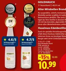 Lidl GOLDHAUCH Alter Mirabellen Brand Angebot
