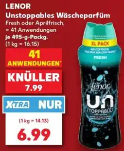 Kaufland LENOR Unstoppables Wäscheparfüm Angebot