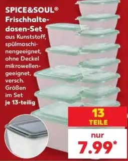 Kaufland SPICE&SOUl Frischhalte-dosen-Set Angebot