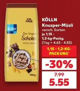Kaufland Kölln Knusper-Müsli Angebot