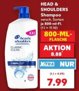 Kaufland head & shoulders Shampoo Classic Clean Angebot