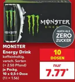 Kaufland MONSTER Energy Drink Angebot