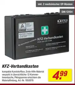 toom Baumarkt KFZ-Verbandkasten KALFF Angebot