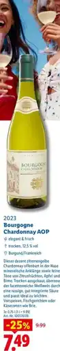 Lidl Bourgogne Chardonnay AOP Angebot