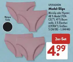 Aldi Süd UP2FASHION Modal-Slips Angebot