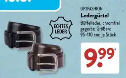 Aldi Süd UP2FASHION Ledergürtel Angebot