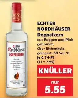 Kaufland ECHTER NORDHÄUSER Doppolkorn Angebot