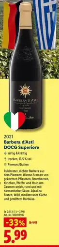 Lidl Barbera d'Asti DOCG Superiore Angebot