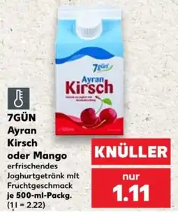 Kaufland 7GÜN Ayran Kirsch Angebot