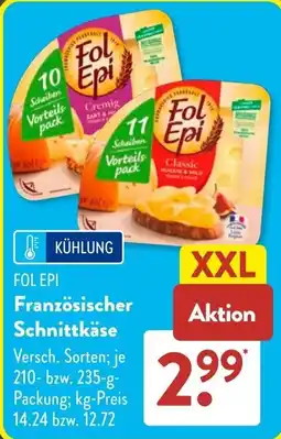 Aldi Süd FOL EPI Französischer Schnittkäse Angebot