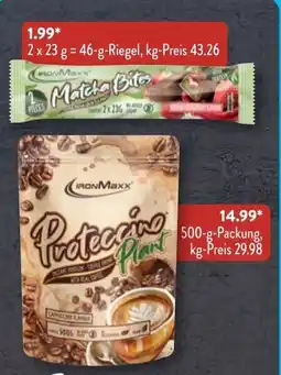 Aldi Süd IronMaxx Proteccino Plant Angebot