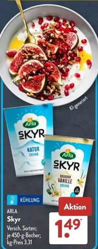 Aldi Süd ARLA Skyr Angebot
