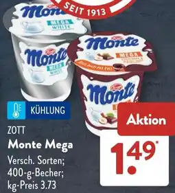 Aldi Süd ZOTT Monte Mega Angebot
