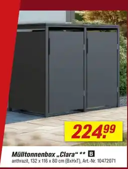 toom Baumarkt Mülltonnenbox „Clara“ ** B Angebot