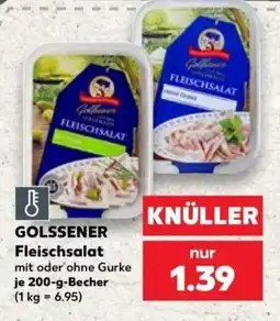 Kaufland GOLSSENER Fleischsalat Angebot